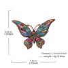 Women Vintage Rhinestone Brooch Elegant Crystal Decorative Pin Fashion Jewelry Accessory for Suits Coats Jackets Dresses and Special Occasions