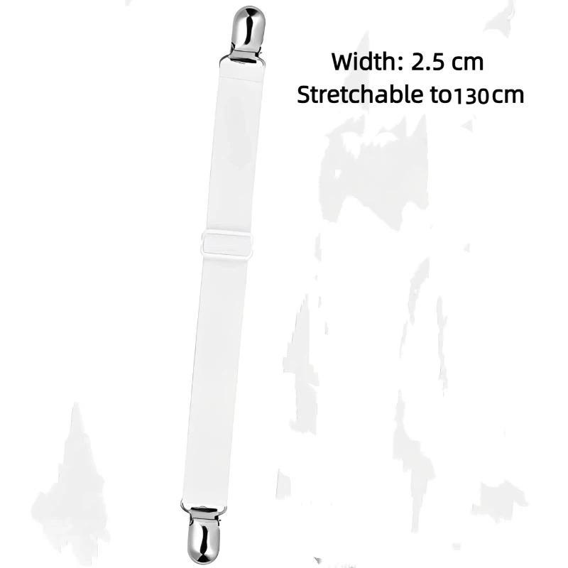 Adjustable Elastic Sheet Straps Heavy-Duty Sheet Holders And Shoulder Straps
