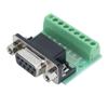 DB9 Female Terminal Breakout Board 9-Positionen-Schraubadapter für RS232 RS485-Anschluss