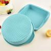 Silicone cake mold six-piece set food grade silicone round cake shop kitchen baking silicone cake mold