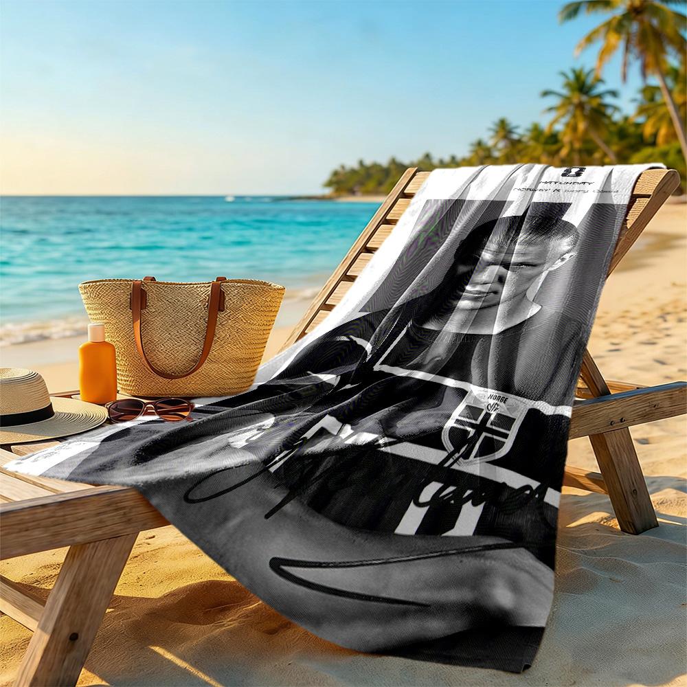 Match Day Celebration Beach Towel Soft Durable Quick-Dry Comfortable Lightweight Perfect for Traveling Yoga Camping and Swimming