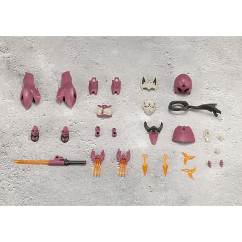 Kotobukiya (KOTOBUKIYA) Mugen Kaikou Megalomaria Metamorphose Unit Ex-Armor Ninja Fox, approximately 82mm tall, non-scale plastic model