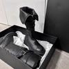 New Over-the-knee Boots, Women's Shoes, Belt Buckle Thick-soled Boots, High-top Fashion Boots