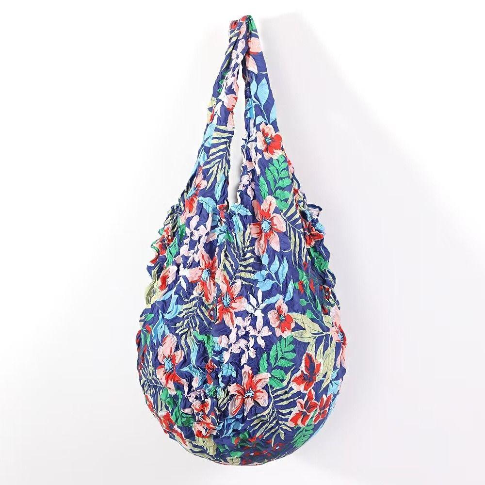 Shopping Bag Bubble Foldable Stretch Bag Reusable Magic Stretch Puff Bag Storage Bag  Travel