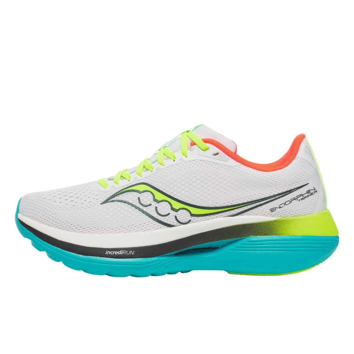 

Saucony Endorphin Trainer Stylish Minimalist Trendy Low-Top Running Shoes Men sneaker White S20996-97 44.5