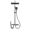 TLXT Gunmetal Grey Thermostatic Digital Display Shower Set