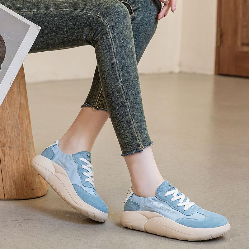 Versatile ballet training shoes women's summer platform dad shoes breathable sports and leisure shoes Forrest Gump women's shoes customization