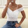Summer Temperament Elegant Women'S Lace Patchwork Camisole Jumpsuit Summer New Sexy Spicy Girl V-Neck Jumpsuit