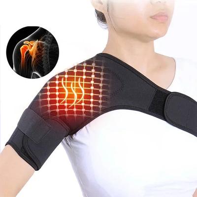 Magnet Self Heating Shoulder Brace Adjustable Pad Unisex Heat Therapy Shoulder Massager For Frozen Shoulder Pain Relief