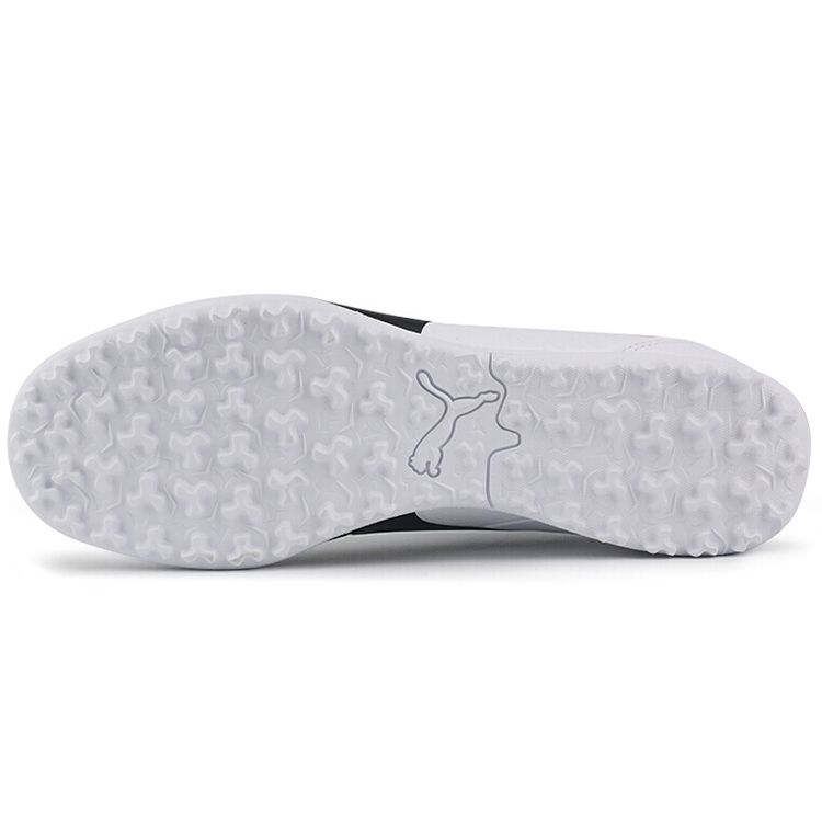 Puma Durable Non-Slip Supportive Shock-Absorbing Soccer Shoes Men Sneaker Black White 105674-02