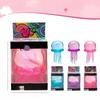 Confirmed Fuzz Ball Jellyfish Squishy Series Various Colors Cute Jellyfish Modeling Stress Relief Relax Fun Toy