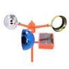 Bird Reflect Deterrent Outside Patio Solar Powered Sound Light Reflective Rotating Device Colorful Visual Plastic Scarer