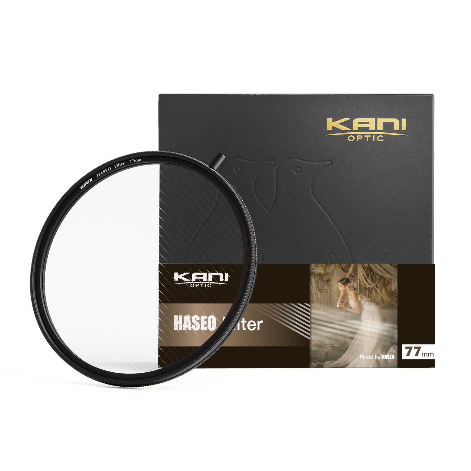 

KANI 77mm Oblique Light Filter HASEO Filter Anamorphic Streak Uncolored Special Effect Filter Low Reflection Water Repellent Oil Repellent Stain