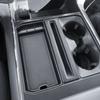 Center Console Pocket Cover for Ford F150 -2024 2025 Adapter Ert Tray Gear Shifter Hidden Panel Ert Car Storage Cover