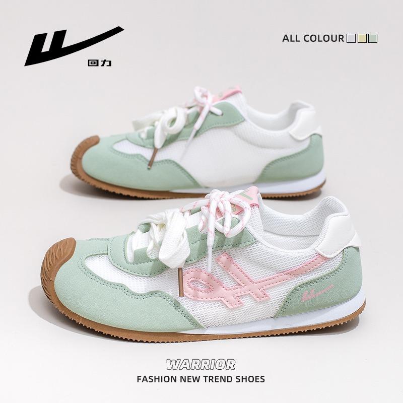 Mint green single mesh breathable and lightweight summer new single shoes women's pairs lace-up student shoes