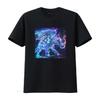 Mammoth Dragon Black T Shirt Vintage Washed Top For Everyday Wear Fashion Homme Soft Comfortable Streetwear Graphic Stylish