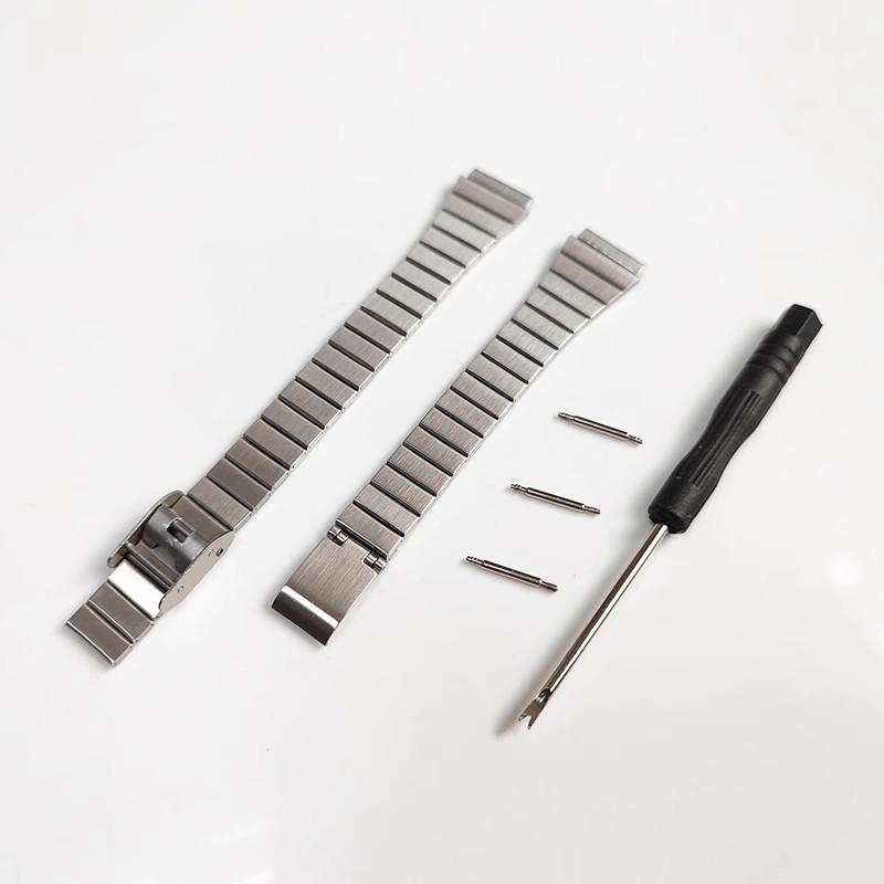 Damen Ersatz Edelstahl Metall Uhrenarmband Armband Zubehör