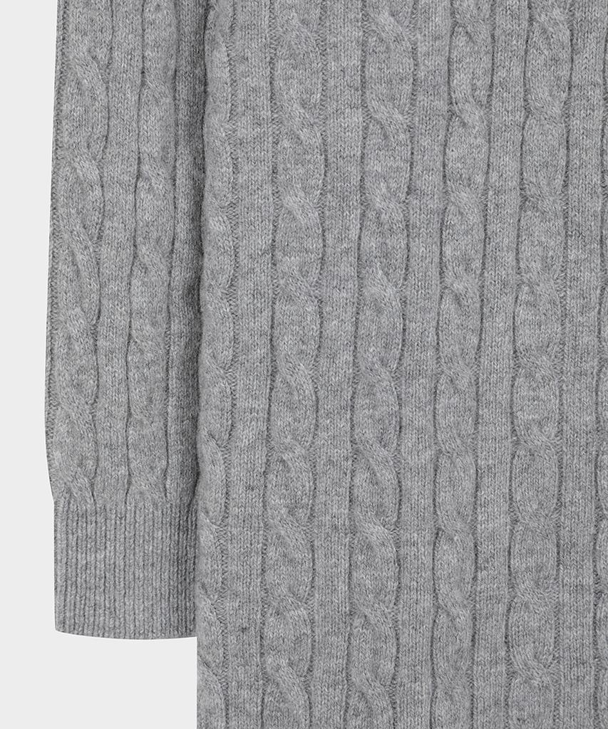 Brooks Brothers [Women'S] Wool Cable Dress (Grey) (Bbdzwb0002Wef)
