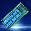 16 Channel DC 12V PLC Controller Serial Port Switch RS485 Relay Module Control Switch Board for PLC PTZ Camera Motor LED
