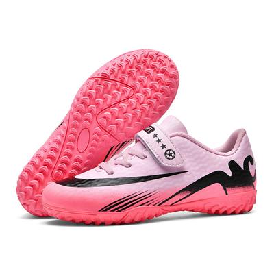 New Children's Football Shoes Breathable and Comfortable Sports Low-top Broken Nails Grass Boys and Girls