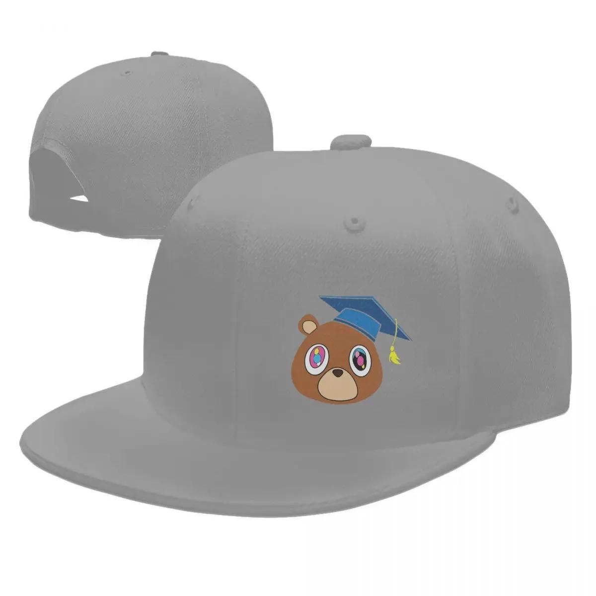 

Kanye West Dropout Bear Chicago Vintage Graduation Baseball Caps Snapback Unisex Women Hats OutdoorCap Streetwear Baseball Hat One Size