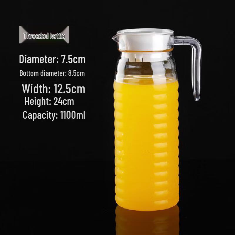 Transparent Plastic Water & Juice Pitcher
