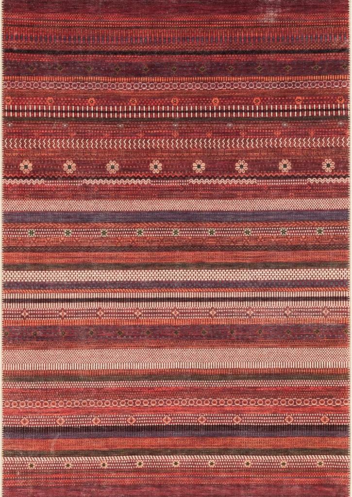 Luxurious Red Vintage Print Carpet Elegant Non Slip Rug for Living Room Bedroom Classic Floor Mat Home Decor Easter Festivals