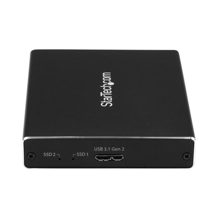 USB 3.1 Enclosure - STARTECH - M.2 SATA - Dual Slot - RAID - 10 Gb/s