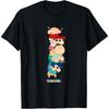 Unisex T-shirt Crayon Shin-chan Piggyback! Kasukabe Defense Corps T-Shirt