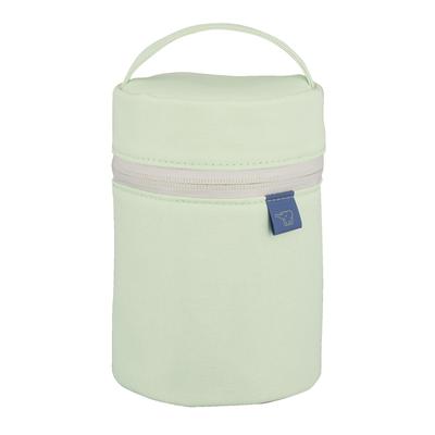 Soup Jar Pouch S Size (250-400ml) | Portable & Insulated | Cutlery Pocket | Machine Washable Lunch Pouch | Airy Green SW-PC01-GM