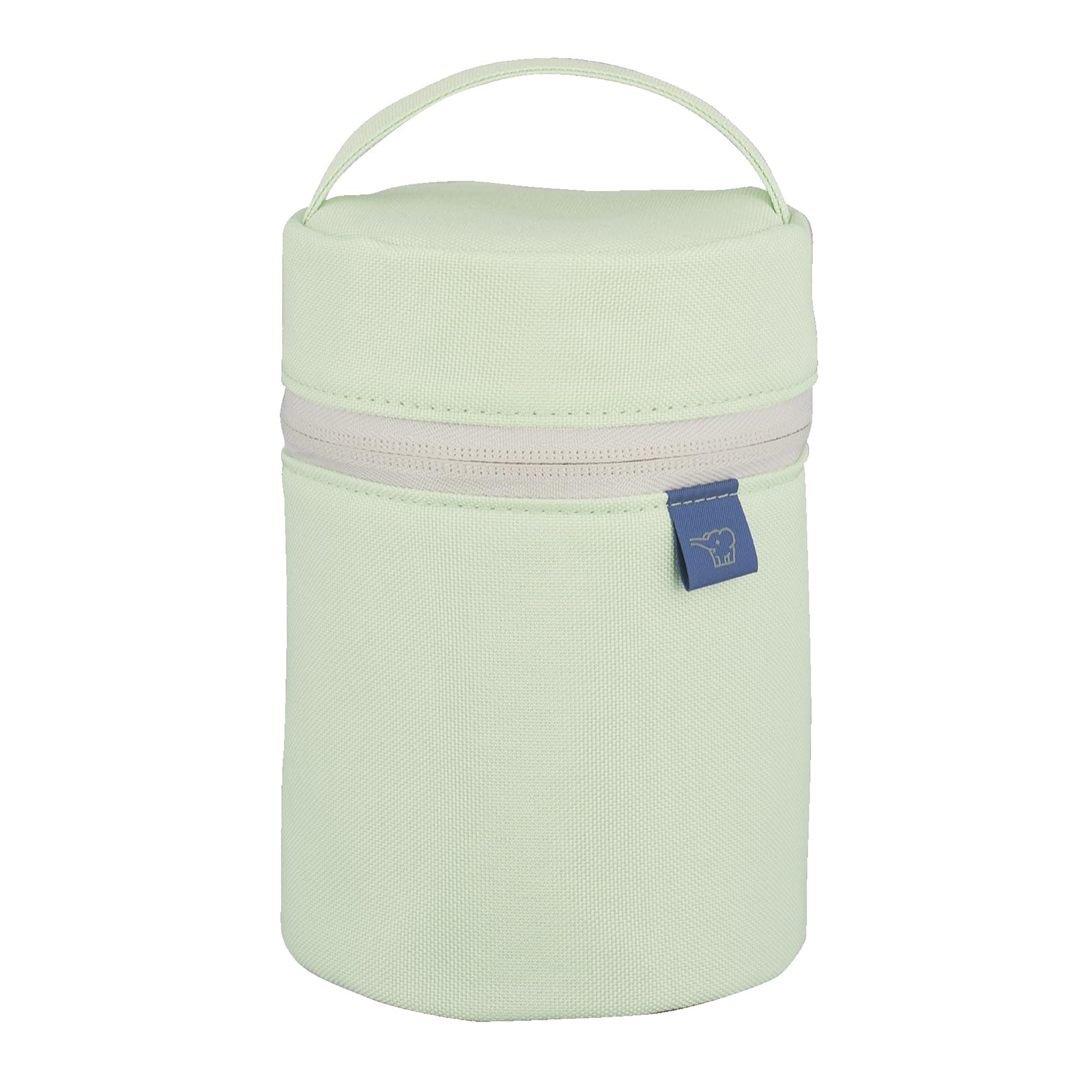 

Маленький термос для супа Zojirushi с улучшенным сохранением тепла, столовыми приборами и полностью воздухопроницаемым чехлом, (250-400 мл), Портативный, Удерживающий, Карманный, Моющийся, Зеленый, SW-PC01-GM