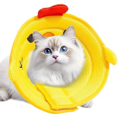 Dog Cone Collar Cat Neck Wound Cover Pet Protective Neck Cover Stop Licking Wound for Medium Animals Puppies Kittens Small