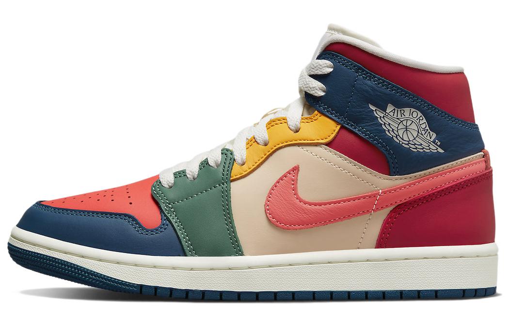 

Air Jordan 1 Mid Se Multi Color 2022 Women s DN3738-400 37.5