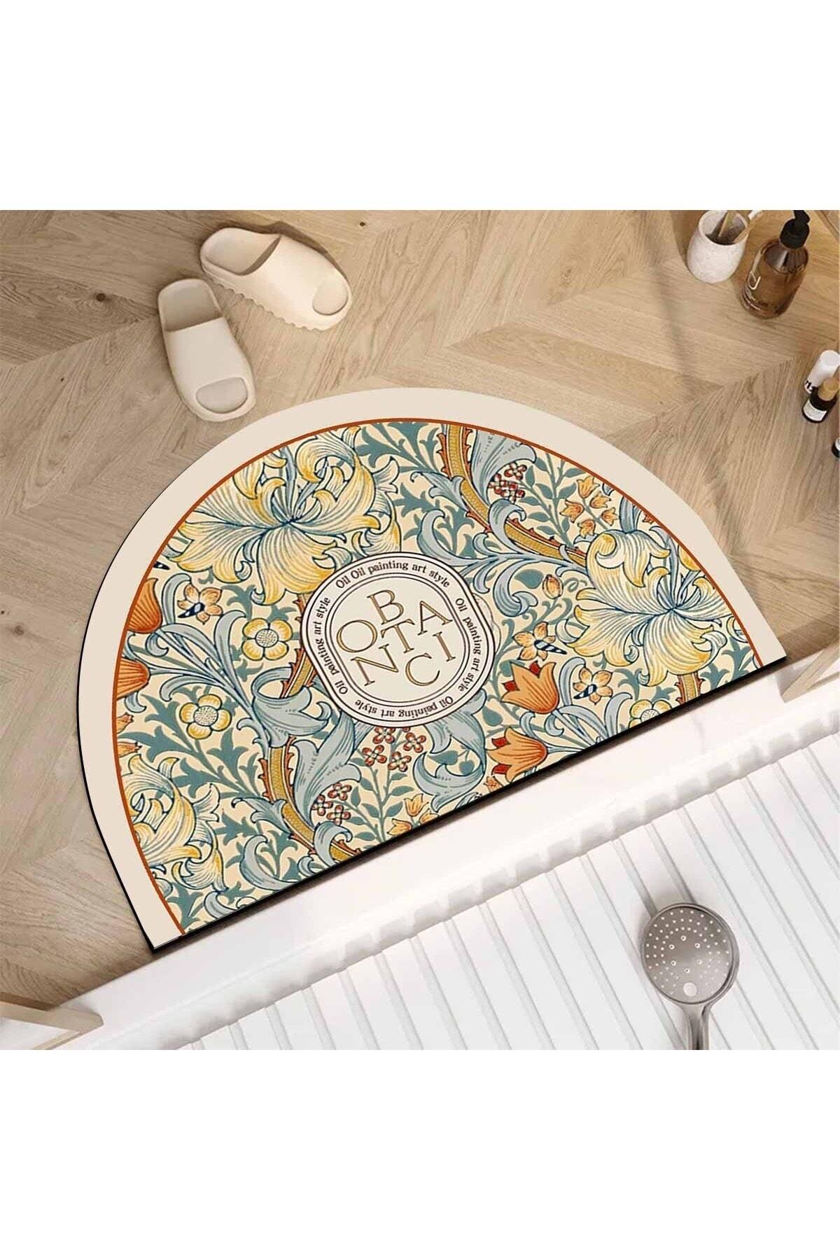 

Текстильный коврик для ванной дома, ванной, одинарный, нескользящий, мягкий, 1 шт.. 40x60см