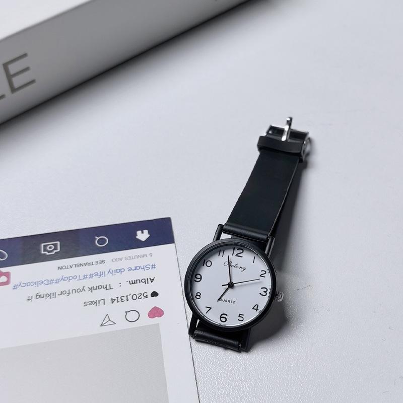 Cold Wind Niche Design Student Junior High School Orgasm Flow Quartz Watch, Simple Quartz Men And Women Couple Watch