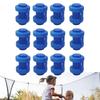 Wear-Resistant Trampoline Caps Professional Trampoline Rod Cover Trampoline Tube Caps Small Trampoline Replacements Set