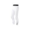 Li Ning CBA Series Professional Basketball Comfortable Breathable Tight Three-Quarter Sports Pants Men Bottoms Standard-White AUQV011-1