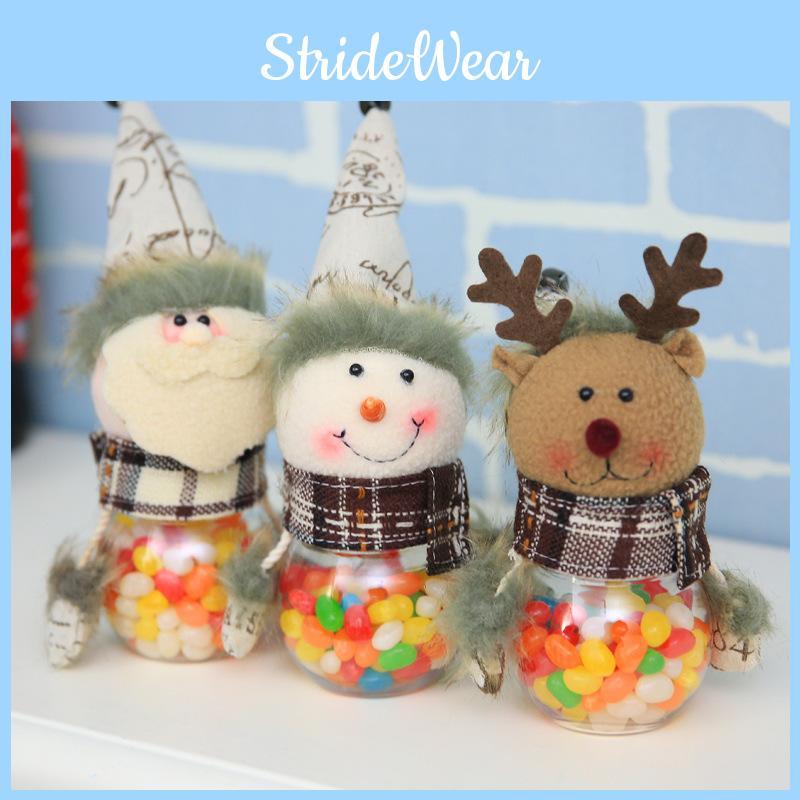 Delightful Christmas Candy Jar With Whimsical Reindeer For Kids Holiday Celebrations