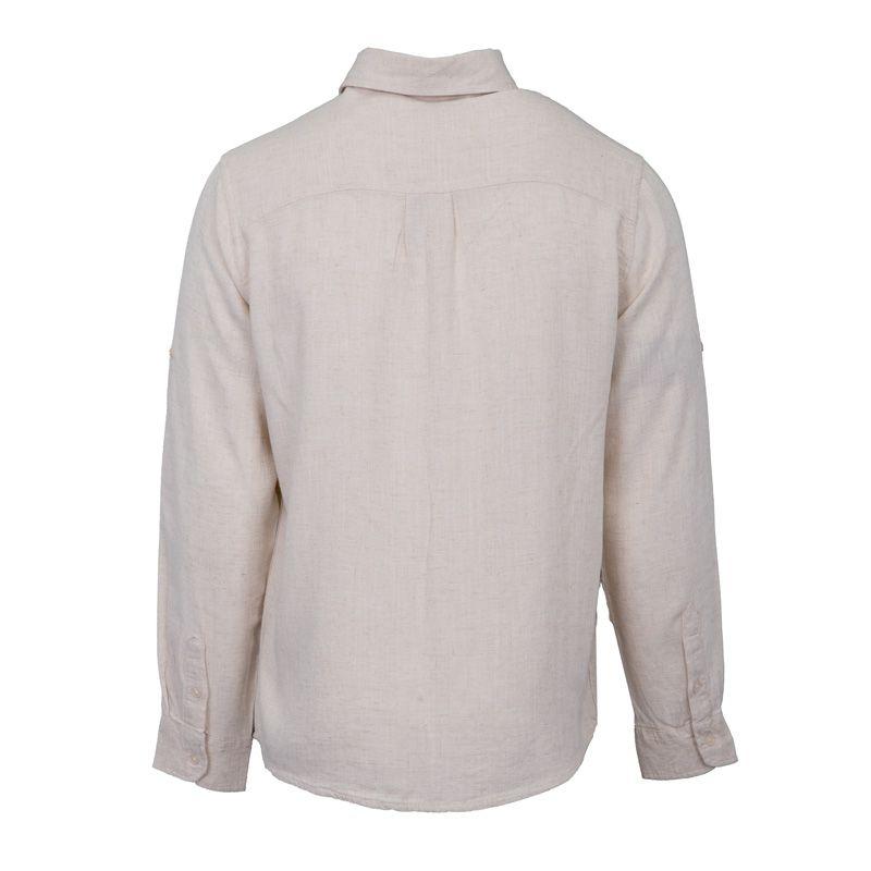 Chemise manches longues lin mélangé Homme PANAME BROTHERS