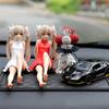 Anime Figure Cartoon Kawaiii Yosuga No Sora Kasugano Sora Sitting Position Action Figure Host Computer Chassis Decor Car Ornamen