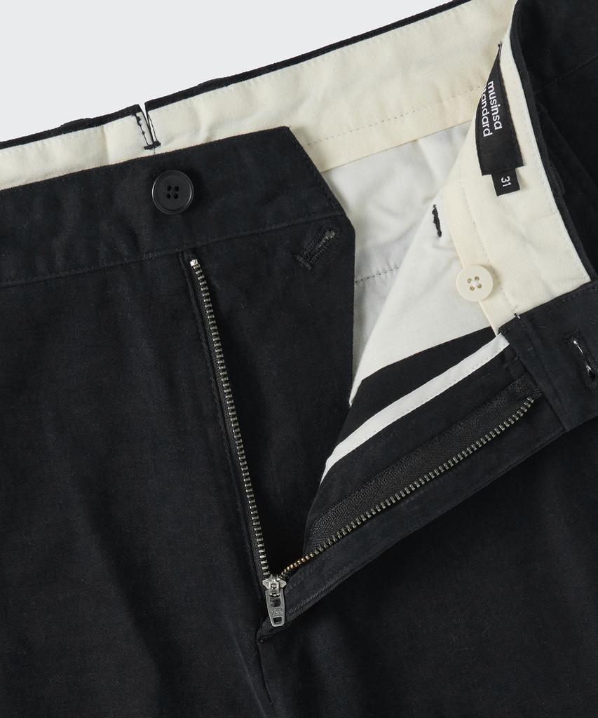 MUSINSA STANDARD [City Workers] Moleskine Tapered Pants [Dark Grey]