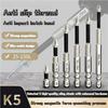 K5 Anti Slip Bits, High Magnetic Screwdriver Drill Bit Set, 5/6/9 Pcs Strong Magnetic Anti-Slip Durability Screwdriver Set, Electric Precision Anti