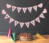 Inkdotpot Birthday Party Decorations Happy Birthday Party Garland Baby Girls Polka Dot Pennant Banner