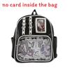 Contrasting Goods Backpack With Large Capacity And Adjustable Straps Shoulder