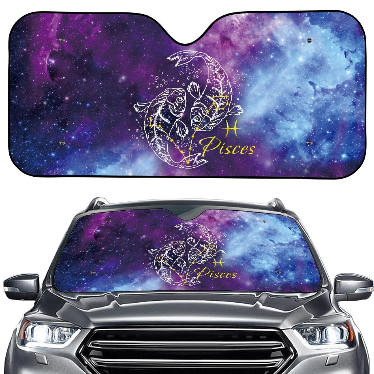 

Foldable Aluminum Foil Car Sunshade Heat Shield ONESIZE