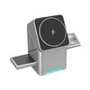 R28 3-in-1 Rotating Magnetic Wireless Charger for Apple Watch, iPhone, and Fast Charging Stand