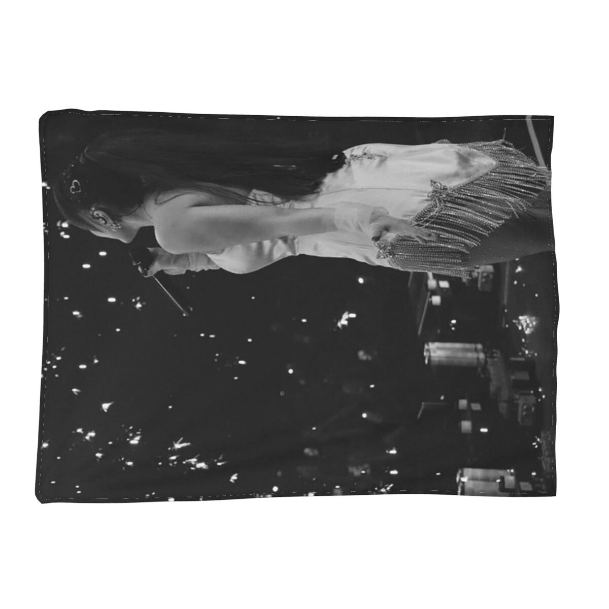 

Music Singer Ayliva Blanket Soft Warm Flannel Throw Blanket Bedding for Bed Living room Picnic Travel Home Couch 80x120cm