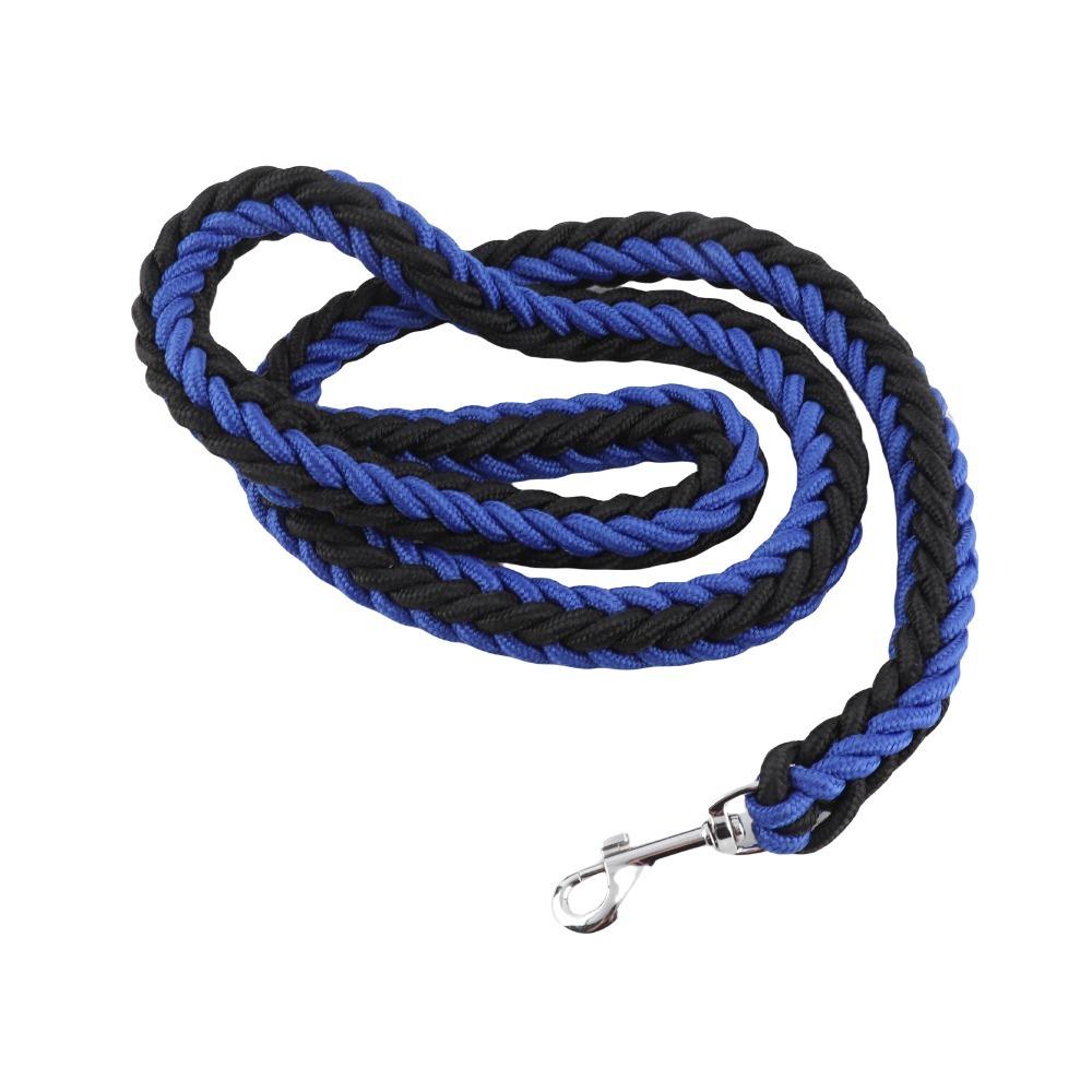 8-strand Woven Dog Slip Lead Bright Color Pet Rope Durable Training Leash  Medium Large Dogs