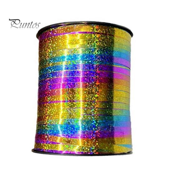

500 ярдов лента для завивки блестящая лента в виде шариков в рулоне для подарочной упаковки поделки украшения для вечеринок