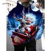 Santa Claus Graphic Print Hoodies Men Women Fashion Christmas Hoodie Sweatshirt Snowman Tracksuits Men clothing Winter Falls